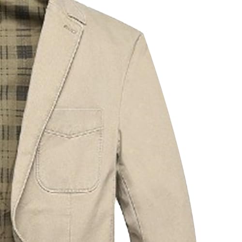 Chaqueta de mezclilla para hombre, casual y ajustada miniatura 3