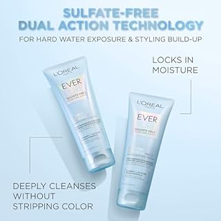 EverPure Sulfate-Free Clarify and Restore Clarifying, Vegan Shampoo for Hard Water Exposure and Build-Up, With Antioxydants, Vitamin C and Glycine, 200ml