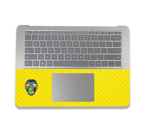 Image of MightySkins Carbon Fiber Skin Compatible with Microsoft Surface Laptop Studio 2 (2023) Full Wrap Kit - Hypno Chimp | Protective, Durable Textured Carbon Fiber Finish | Easy to Apply | Made in The USA