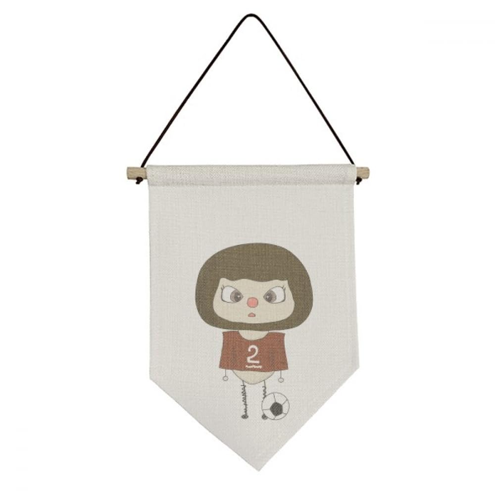 sport soccer competition co score uu Canvas Flag Hanging Wall Art Decor Banner