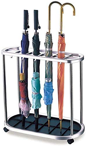 Porte-parapluie droit résistant pour organiser 12 paraplues sans encombre