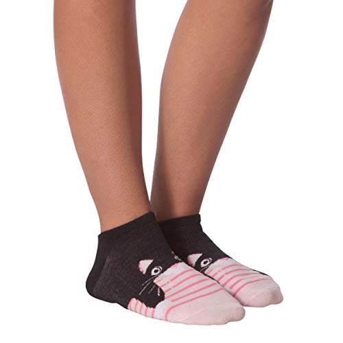 Image of K. Bell women's Fun Food & Drink Low Cut Socks - 6 Pairs - Cool & Cute Novelty Gifts