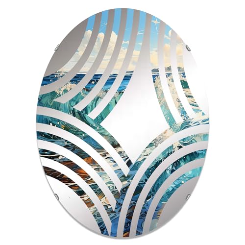 DesignQ Vivid Liquid Art of Oceanic Charm III - Ocean