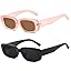 2 Pack Black+matte Pink Frame