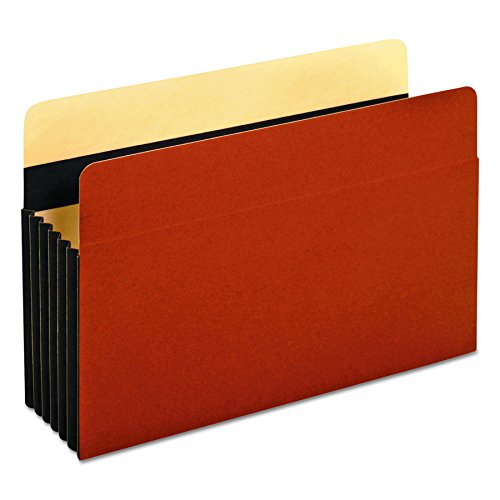 Bolsillos para archivar documentos con fuelle tipo acordeón Pendaflex, 10 carpetas marrones