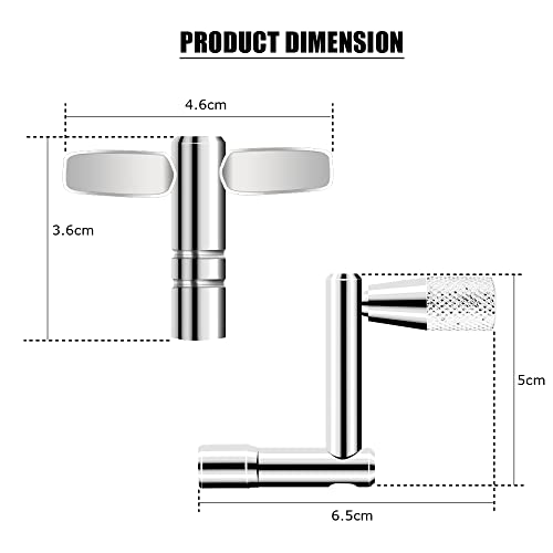 Drum Keys 3 Pack Universal Drum Tuning Key With Continuous Motion Speed Key #TOP2