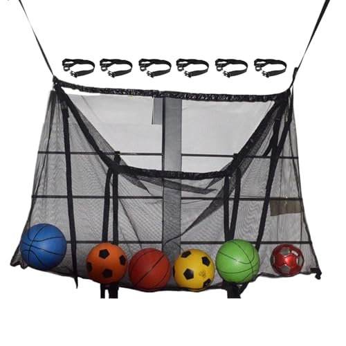 Red para guardar flotadores de piscina – Organizador para hamacas de piscina – Red colgante antisagging para juguetes eliminación de desechos organización interior exterior
