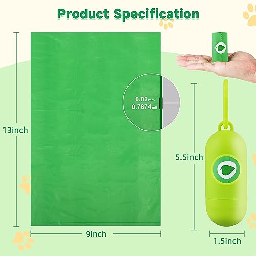 Image of 100-Count Super Absorbent Waterproof Dog and Puppy Pet Training Pad Combo 150 Dog Poop Bags, Housebreaking Pet Pad 100-Count Medium-Size, 23.6 inchX23.6 inch,Dog Poop Bags with Dispenser 150 Bags,13 inch x 9 inch