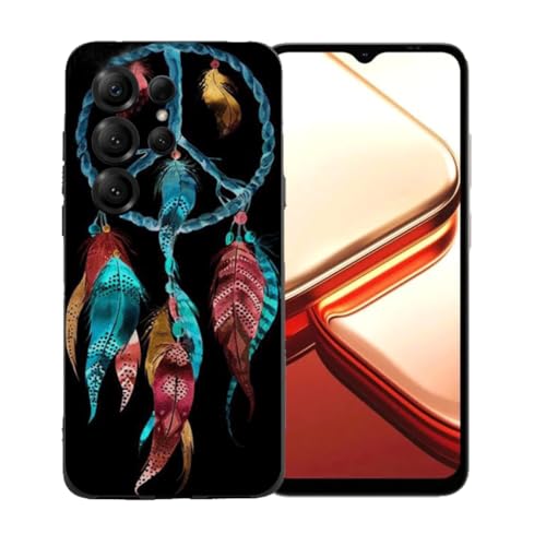 LCEHTOGYE �K�p Doogee Note 56X Pro�p�P�[�X�A�K�p Doogee Note 56X Pro (6,56")�ƌ݊����̂��钴���^�u���b�N�\�t�gTPU�V���R���Q���P�[�X�ی�J�o�[ - BST3