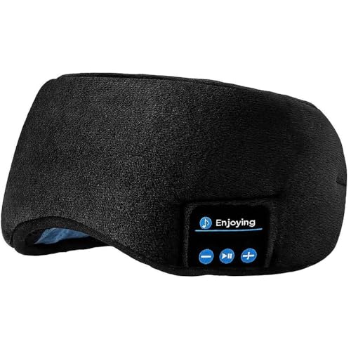 Máscara de Dormir Bluetooth com Fones de Ouvido Integrados