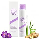 Hair Removal Spray for Men & Women, Painless Depilatory Spray for Sensitive Skin, with Aloe Vera & Hyaluronic Acid, Gentle Body Hair Remover for Bikini Line, Legs, Chest, Underarms (1 Pack)