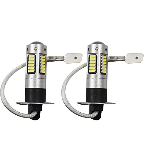 Labwork DOES NOT APPLY 2X H3 30-Smd 4014 Bulbs Xenon 6000K White 12V Car Fog Light Lamp thumb #3
