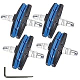 Légèrement incurvé : avec un design légèrement incurvé qui s'adapte à la piste de roue de vélo et offre une capacité de freinage, n'endommage pas la roue, offre une meilleure puissance d'arrêt, moins de bruit désagréable.