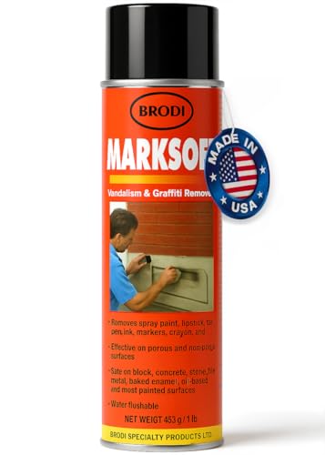 Marksoff Graffiti Remover Spray, Gel Based, Vandalism Remover for Spray Paint, Marker, Stickers &...