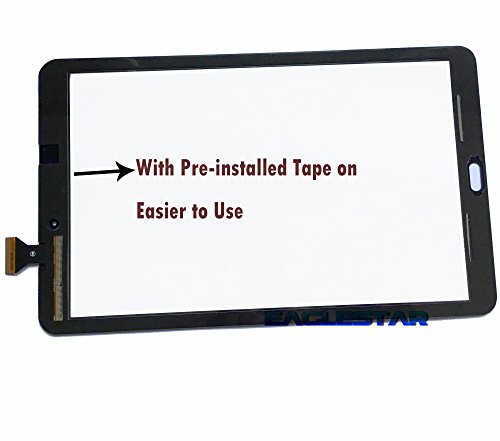 Eaglewireless Grey T560 Front Panel Touch Screen Digitizer Replacement for Samsung Galaxy Tab E 9.6 SM T560 T560 with Pre-Installed Tape on