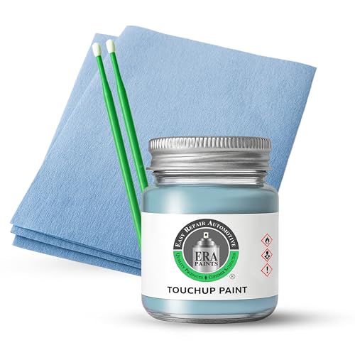 ERA Paints - PN3EH/SM2018D - Powder Blue for FORD Exact OEM Color Match Automotive Touch Up Paint for Cars - Scratch & Chip Repair for Metal & Plastic - Basic Kit - Made in USA