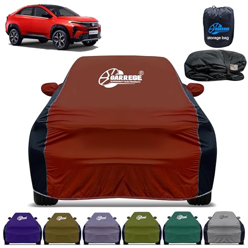 Image of Car Cover for Tata Curvv Ev All-Weather & Scratch Protection with Mirror & Antenna Pockets | Washable Fabric | Custom Fit | Premium Multicolor | We Send Any One Color from Showing Image