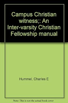 Hardcover Campus Christian witness;: An Inter-varsity Christian Fellowship manual Book