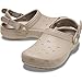 Crocs Unisex-Adult Classic Work Clogs, Slip Resistant Shoes, Taupe, 9 Women/7 Men