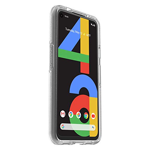 OtterBox Symmetry Clear Series Case for Google Pixel 4a (ONLY, Not Compatible with 5G Version) - Stardust (Silver Flake/Clear) - image 5