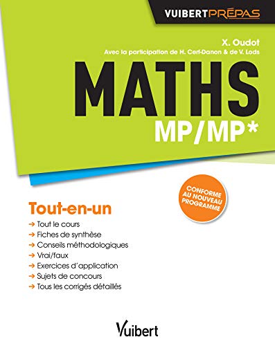 Télécharger Maths MP/MP* - Tout-en-un - Conforme au nouveau programme Livre PDF Gratuit