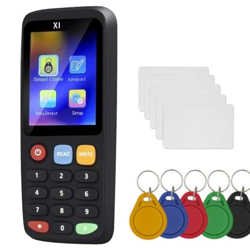 Badge clone card X7 pour remplacer un pass perdu avec cartes et porte-clés