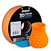 Inland 1.75mm Orange PLA 3D Printer Filament - 1kg Spool (2.2 lbs)