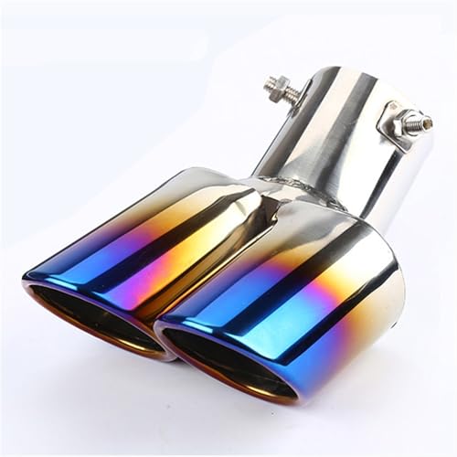 Embouts d'échappement doubles en acier inoxydable haut de gamme pour sublimer votre voiture