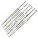 Fox Dermal CURETTES Dermatology 1MM-6MM ENT 6 PCS Stainless Steel Instruments by G.S Online Store