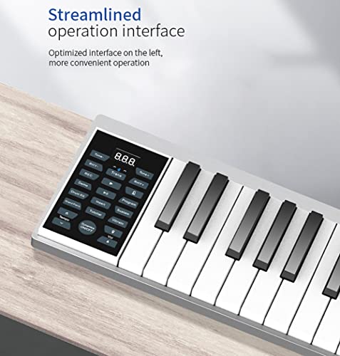 KEMNGO Clavier de Piano à 61 Touches, Piano à Clavier électronique Portable Mince for Enfants débutants, pédale de… - Les Beatles, Paul McCartney, John Lennon, RIngo Starr, George Harrison KEMNGO Clavier de Piano à 61 Touches, Piano à Clavier électronique Portable Mince for Enfants débutants, pédale de… – Image 7