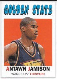 Antawn Jamison 2000-01 Topps Heritage Golden State Warriors Card #107