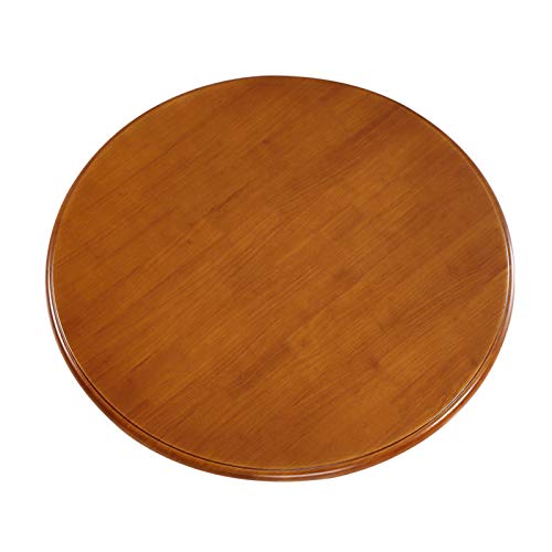Rodamiento giratorio de madera resistente para mesa de comedor de 35 pulgadas de diámetro, rotación silenciosa, fácil de compartir alimentos, bandeja giratoria de cocina