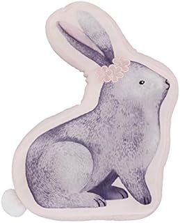Catherine Lansfield Woodland Friends 40 x 60 cm Shaped Cushion Pink