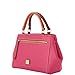 Dooney & Bourke Handbag, Pebble Grain Small Zip Satchel - Pink