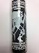 Jinx Removing Black Candle in Glass - Silk Screen (Quita Mal Suerte)