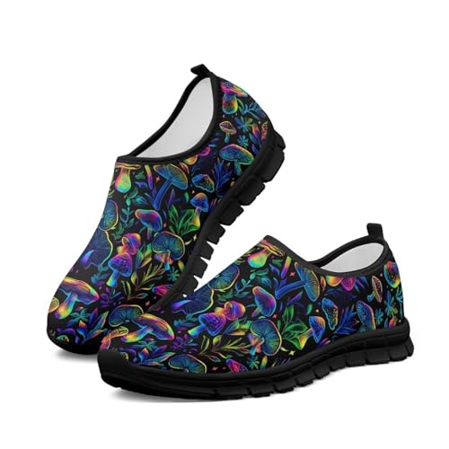 Image of Womens Slip On Walking Shoes Non Slip Loafer Breathable Holiday Travel Shoe Lightweight Casual Low Top Sneakers SizeUS 5.5-11.5