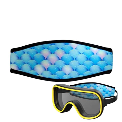 Genérico para correa de máscara – Protector de gafas de snorkel, accesorio de natación para equipo de buceo, cojín de cuerda antideslizante para piscina al aire libre, en el mar, ajuste cómodo,