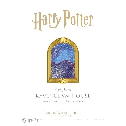 Ferris Wheel Press, Warner Bros., Official Licensed, Harry Potter, Houses of Hogwarts™, Ravenclaw House, Ravenclaw Blue with Silver Shimmer, 38ml