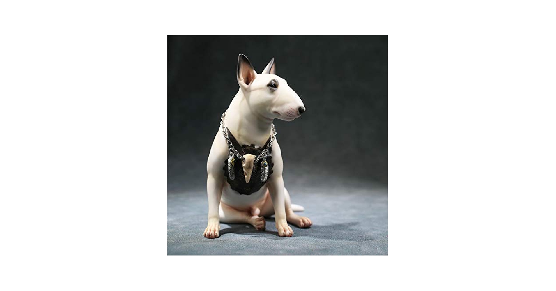 Amazon | Mr.Z 1/6 サイズ ブル・テリア 犬 動物 リアル 入れ墨