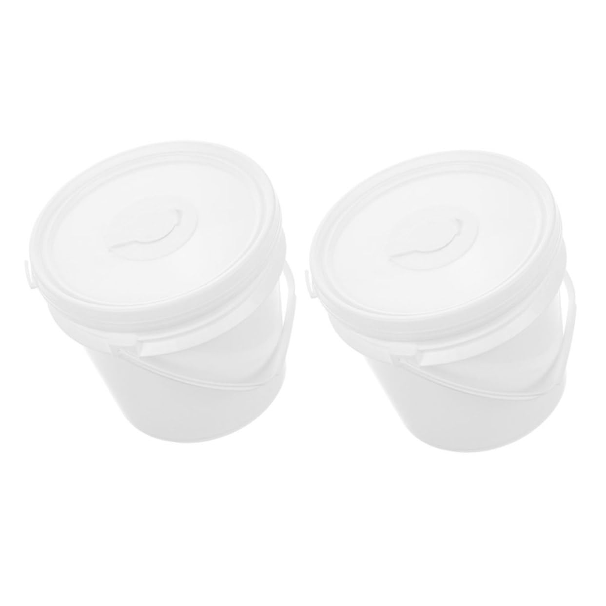 Boîtes à Lingettes Humides Multifonctionnelles et Faciles à Transporter en Plastique Blanc Lot de 2 Grosse Capacité pour Voiture et Salle de Bain
