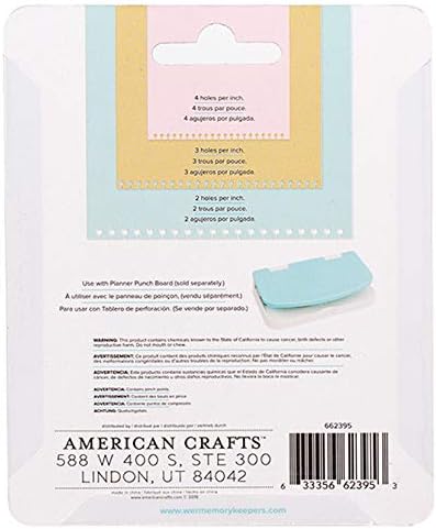 Miniatura 2 de American Crafts We R Memory Keepers, insertos de perforadoras de espiral, 3 unidades