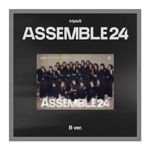 tripleS ASSEMBLE24 1st Album Standard B Version CD+1p Folded Poster on Pack+70p Booklet+1ea Double Class Objekt+1p ID Picture+1p Visual Card+3ea Sticker+1p Symbol Card+Tracking Sealed
