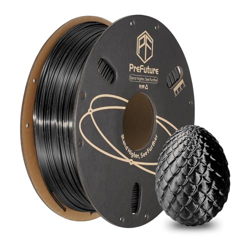 Filament PLA Soie 1.75mm Quarkzman anti-cassure haute précision noir