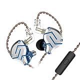 custom audio electronics 3+/3+ se Verbessertes abnehmbares 2-poliges Kabel-Design: Das schützende 2-polige Design dieses KZ-Kopfhörers schützt den Einsteckstift effektiv vor Bruch und verlängert die Nutzungsdauer. 0,75 mm 6N OFC-Kabel mit vergoldetem Standard 3,5 mm Klinkenstecker, bietet eine bessere Klangqualität Signalübertragung. Einfach zu wechselndes KZ ZSN Upgrade-Kabel verbessern Ihre Bedürfnisse.