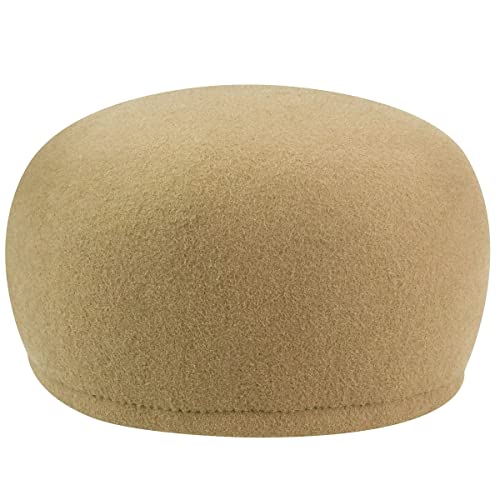 Country Gentleman Ascot Cap - Tan/M Tan, Medium #TOP2