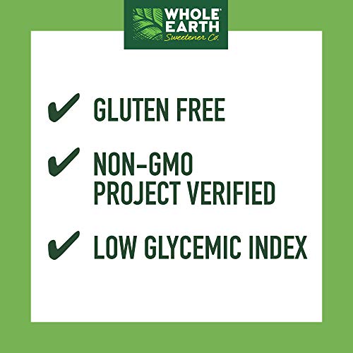 Whole Earth Sweetener Co. 100% Erythritol, 4 Pound Pouch, Natural Sugar Alternative, Baking Substitute & Stevia Leaf And Monk Fruit Sweetener, Erythritol Sweetener, Sugar Substitute, 9.8 Ounce Jar #TOP3