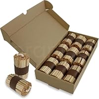 Floranica Feueranzünder 9 Stück Anzündholz Umweltfreundlicher Anmachholz Anzünder aus Holz und Wachs Brenndauer 20 min Grillanzünder Outdoor Survival Bushcraft Camping Ofenanzünder