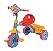Paw Patrol First Ride On Trike - Licensed Kids' Ride On Toy with Adjustable Handle, Easy-Switch Pedal Clutch, Puncture-Proof Tyres, Steel Frame, Front Mudguard, Rear Storage Suitable Age 2 Years +