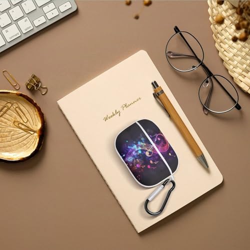 Protection AirPods Pro et Pro 2 anti-rayures avec porte-clés frontal robuste