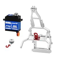 INJORA INJS2065-360 Wasserdichter 7KG Winden-Servo & Abschleppkran-Set für 1/18 TRX4M